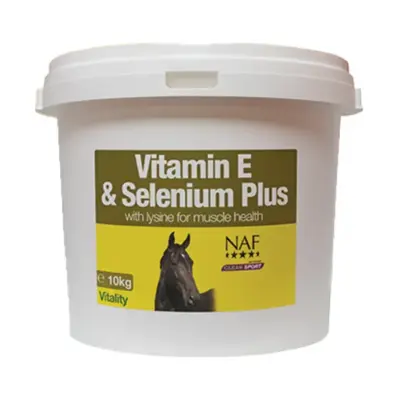 مکمل پودری عضله ساز Vitamin E & Selenium PLUS 10KG از برند NAF